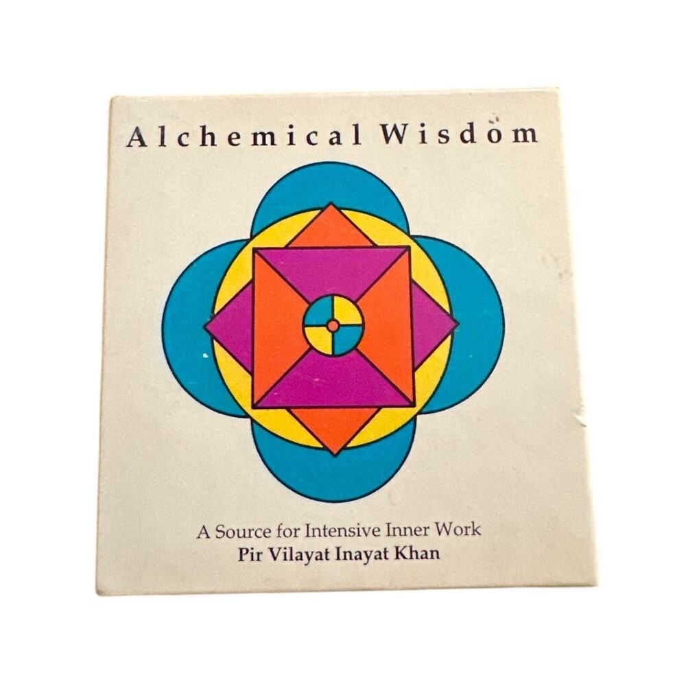 1991 Alchemical Wisdom Intensive Inner Work Pir Vilayat Inayat Khan Cards Sufi